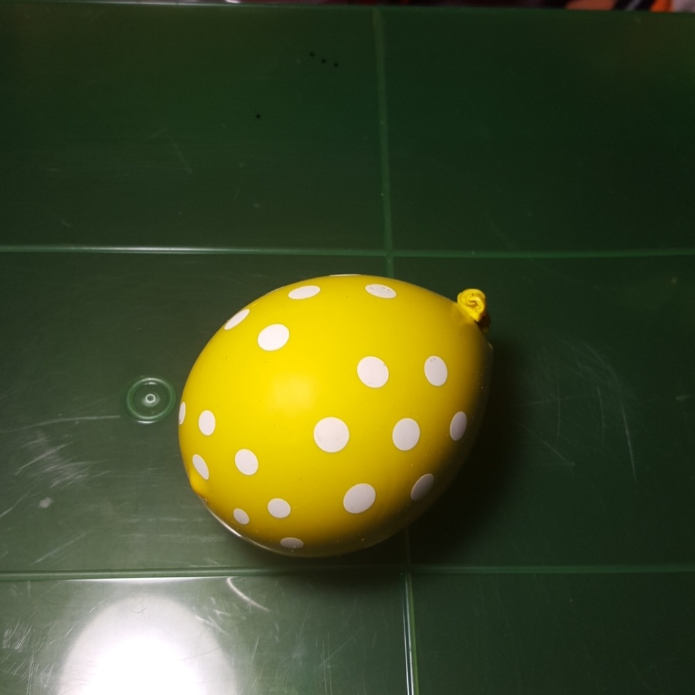 Stress ball made in with slime in it